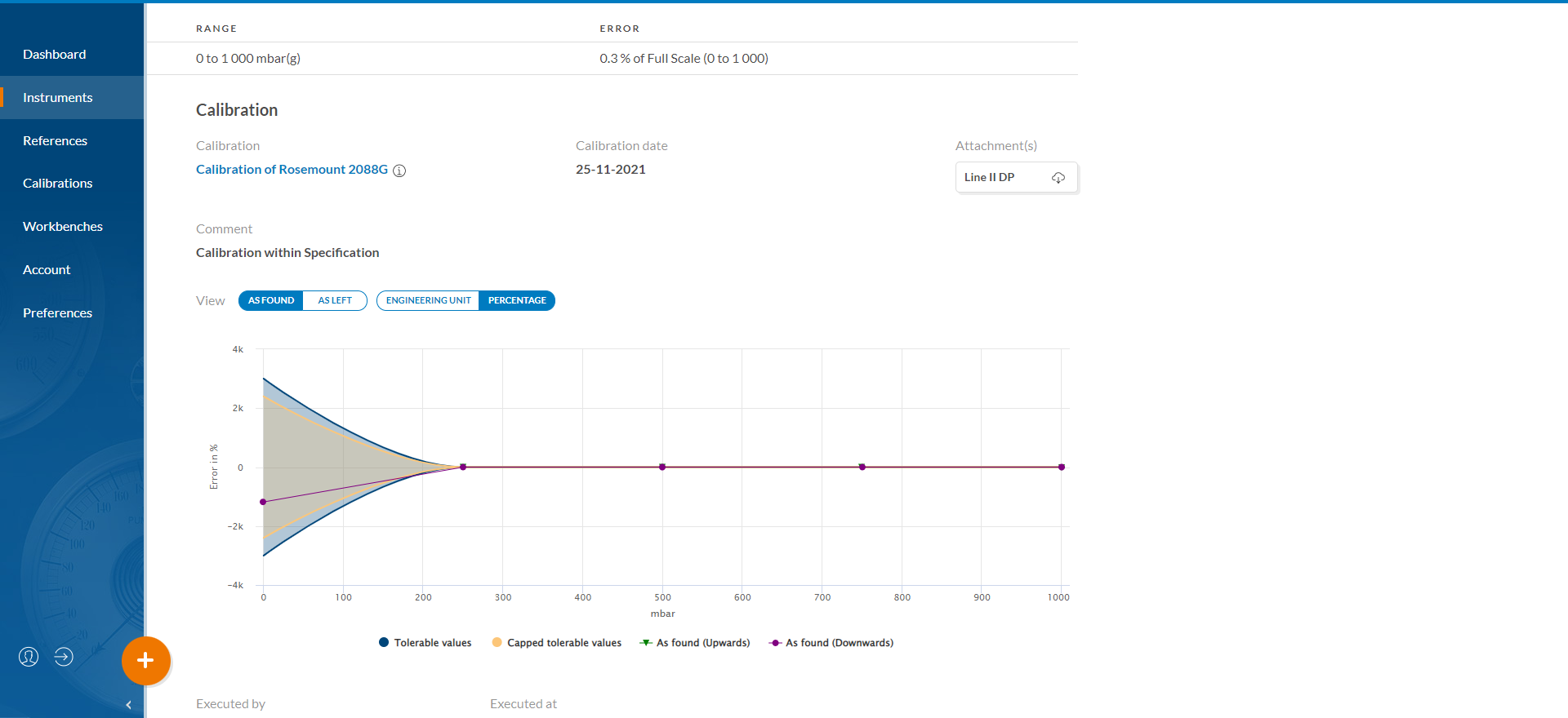 Setting up a calibration process all steps explained